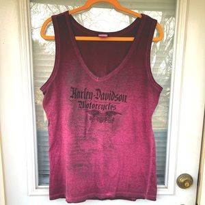 2X Woman’s Harley Davidson tank top
